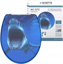 SCHÜTTE WC-ülőke, duroplast, lassan süllyedő, könnyen tisztítható (82371)