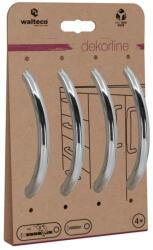 WALTECO Bútor fogantyúkészlet Beta 96 mm-es távolság króm 4 db (WT-7715)