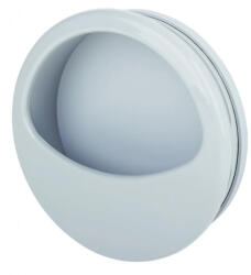 WALTECO Bútor fogantyú tolóajtókhoz Gala műanyag szürke (WT-7133)