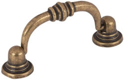 Walteco Tiset bútorfogantyú 64 mm-es tengelytávolság antik sárgaréz (WT-7224)