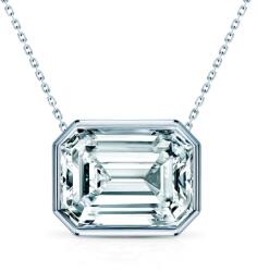 SAVICKI Colier aur alb 585 diamant alb de laborator 1 ct 42 cm - savicki - 7 535,00 RON