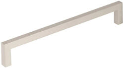 WALTECO Prisma bútorfogantyú 160 mm-es tengelytávolság szálcsiszolt szatén nikkel (WT-7572)