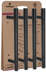 Walteco Maxim bútor fogantyúgarnitúra 128mm matt fekete 4 db (WT-7764)