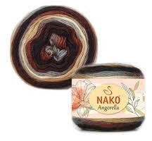  Nako Angorella színátmenetes fonal 87542 - Föld