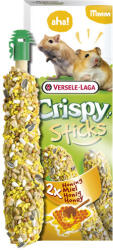 Versele-Laga Crispy Crispy Sticks Hamsters-Gerbils Honey 2db rágcsáló magrúd 110g (VL462069)
