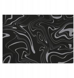  Vinyl padlószőnyeg, Akvarell fekete, nyomtatott, könnyen tisztítható, modern (010260360260000027809)