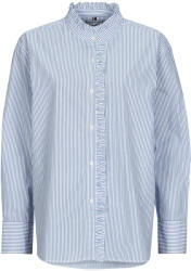 Tommy Hilfiger Cămăși și Bluze Femei POPLIN RUFFLE SHIRT Tommy Hilfiger albastru FR 40