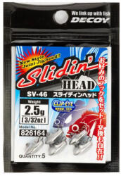 Decoy JIG FEJ ÓLOM DECOY SV-46 SLIDIN HEAD 3.5gr