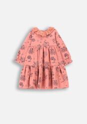 Coccodrillo Kislány Ruha Rózsaszín Virágos, Bő Szabású Ruha 080 Coccod (5904986436516)
