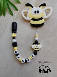 Baby Panda Névre szóló rágcsalánc - Méhecske