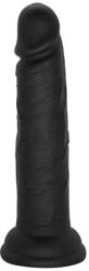 Guilty Toys Realistic Dildo with Suction Cup, Liquid Silicone, Black, 16.8 x 3.5cm Dildo