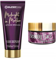 SuperTan Midnight in Malibu Bronzer, Beauty Face, kókuszvíz, 150ml