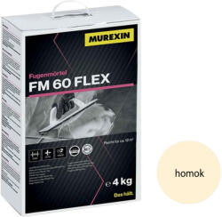 Murexin FM60 Flex fugázó 4kg, sand(64171) (64171) - csempekert