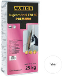 Murexin FM 60 prémium fugázó - 25 kg fehér(11583) (11583) - csempekert