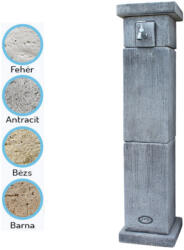 Jován Innova szögletes kútoszlop magas, szürke (JOVKU18/szürke) (JOVKU18-szurke)
