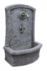 Jován Verona Közepes Falikút Liliommal Szürke (JOVF4-Szurke)