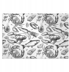  Konyhai szőnyeg, könnyen tisztítható, ellenáll a foltoknak, kopásnak, modern stílus (010260360260000027544)