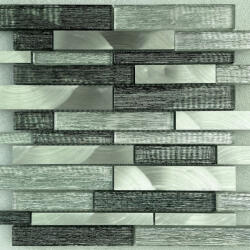  Üvegmozaik AGH5528 alu-mix 30x30 cm (VCS042) (VCS042)