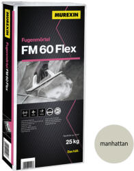 Murexin fugázó FM60 Flex fugázó 25 kg manhattan(65111) (65111)