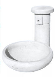 Jován Trend kerek kút alacsony, fehér (JOVKU018/fehér) (JOVKU018-feher)