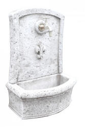 Jován Verona Közepes Falikút Lilliommal Fehér (JOVF4/Fehér) (JOVF4-Feher)