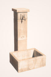 Jován Innova Bali kút szögletes, magas barna (JOVKU023-barna)