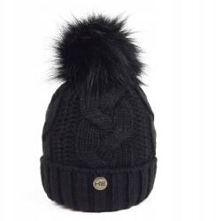 Horsenjoy Aida téli sapka, univerzális méret, polár bélés, ökológiai szőrme pompon (2120202)
