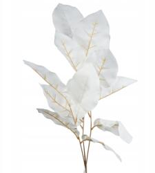  Fehér ág levelek, 90cm, őszi, esküvői dekoráció, műanyag (KWO1315/WHITE)