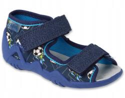 Befado Szandál, tépőzáras, bőr talpbetét, Size 22 (350P050)