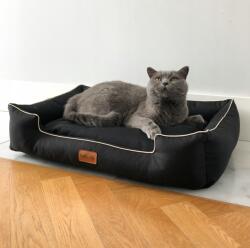 Halkalife Fekhely, kanapé macskáknak Fekete, S (65x45) (BOOPXS)
