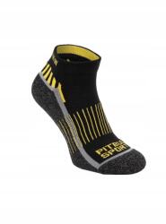 Pitbull Zokni, X-odor Low Ankle, Size 35-38, fekete, sportzokni