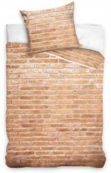 Carbotex Ágyneműhuzat, tégla fali, Loft Industrial, 140×200, 100% pamut (YNL181049)