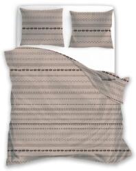 Faro Bézs Ágyneműhuzat, 160×200cm, 100% pamut, cipzáras, Boho minta (2301538)