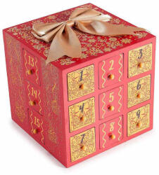 Decorer Calendar Advent Craciun cm 14, 5 x 14, 5 x 13, 5 H (A51.58.32deco)
