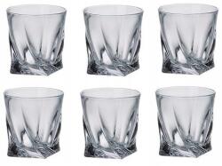 Bohemia Interactive Vodka likőr pohár 55ml szett 6db kristály szett Quadro Bohemia (874948)