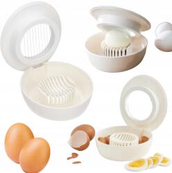 Fiskars Tojásszeletelő Fiskars Szeletelő Tállal Fehér Erős Szilárd (1016126)