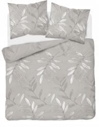 Detexpol Szürke Ágyneműhuzat, levelek, 160×200cm (4974A 160)