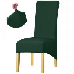 Meble Odnowa Székhuzat Ferde XXL, zöld, sima, magas háttámlához (5905080706239)