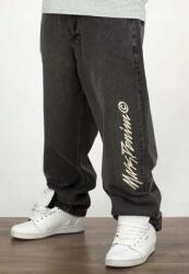 Mass Denim Extra Baggy Fit Initials fekete mosott nadrág (5902917114670)
