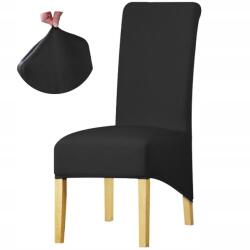 Meble Odnowa Székhuzat Ferde XXL, fekete, magas háttámlás székekhez (5905080706284)