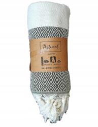  Szauna strandtörölköző Hamam Pareo Török Elmas 175×90cm Khaki, ajándék