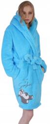 Vienetta Bolyhos fürdőköpeny, Size S, bolyhos, meleg, poliészter, kapucnis (306057-szlafrok)