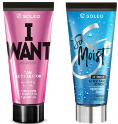 Soleo I Want Ultra Napozás Gyorsító 150ml, So Moist Napozás után ingyenes