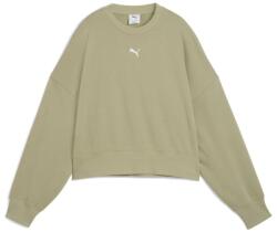 PUMA Wardrobe Essential Over-Oversized Crew TR M | Femei | Hanorace | Verde | 629748-82