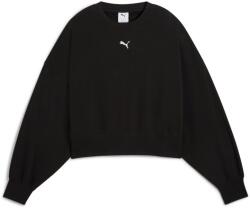 PUMA Wardrobe Essential Over-Oversized Crew TR L | Femei | Hanorace | Negru | 629748-01