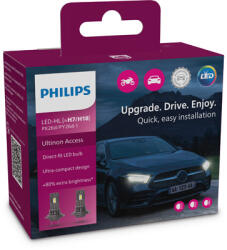 Philips Крушки, LED, фар PHILIPS H7, 12V, 16W, 6000K, 1500lm, 2 бр