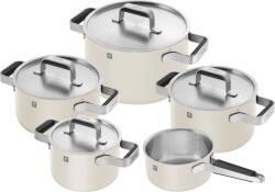ZWILLING Set de oale Pure cu cratiță și 4 capace, crem, 9 piese (1028806)
