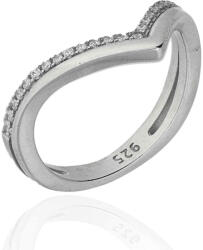 Fine Silver AG124300 - Ezüst női gyűrű Méret: 52 (AG124300)