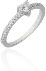 Fine Silver AG124429 - Ezüst női gyűrű Méret: 52 (AG124429)