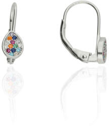 Fine Silver AG124245 - Ezüst beakasztós női fülbevaló pár (AG124245)